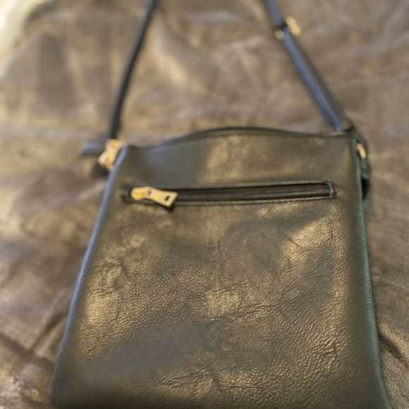 Leather crossword bag - Picture 3 of 6